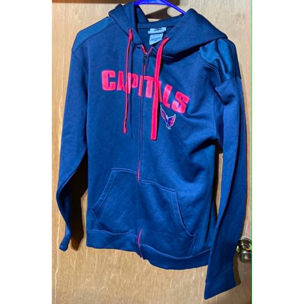 Washington Capitals NHL Zipped Hoodie, Size Medium